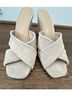 Veronica Beard Tan Wedges Size 9 1/2 - photo 4