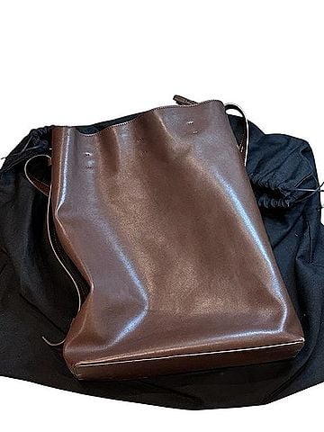 AESTHER EKME Marin Supply Maxi Leather Shoulder Bag (view 2)