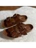 Birkenstock Brown Gold Sandals Size EU 39 - photo 6