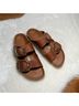 Birkenstock Brown Gold Sandals Size EU 39 - photo 3