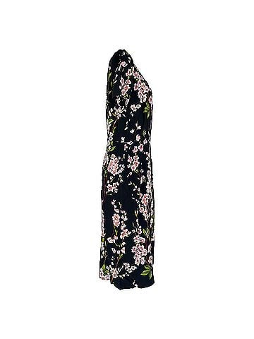 Dolce & Gabbana Dolce &amp; Gabbana Floral-Print Midi Dress in Multicolor Viscose (view 2)