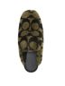 Coach Animal Print Green Black Mule/Clog Size 5 - photo 1