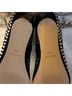 Nine West Solid Black Silver Ankle Boots Size 7 1/2 - photo 5