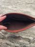 Lucky Brand 100% Leather Brown Tan Clutch One size - photo 7