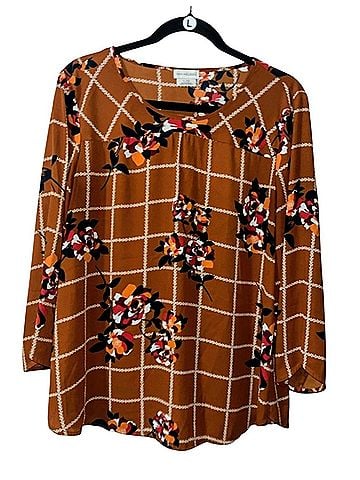 Van Heusen Long Sleeve Blouse (view 1)