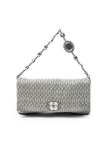 Miu Miu Large Crystal Flap Clutch (view 1)