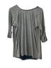 Dolan Aztec Or Tribal Print Blue Gray Black Long Sleeve Button-Down Shirt Size L - photo 2
