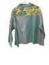 Pol Floral Green Blue Yellow Jacket Size S - photo 2