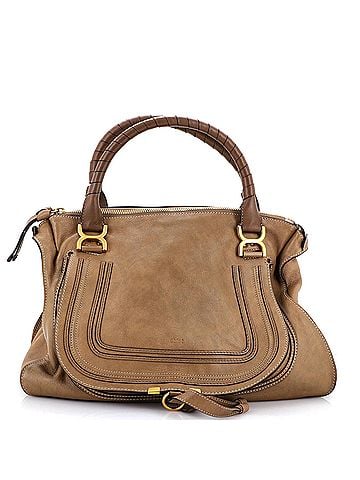 Chloé Marcie Shoulder Bag Leather Large (view 1)