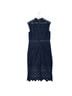 Bardot 100% Polyester 95% Polyester 5% Elastane 100% Polyester Solid Blue Cocktail Dress Size 10 - photo 2