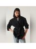 BA&SH 80% Cotton 100% Viscose 20% Polyamide Black Jacket Size S - photo 8