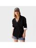 BA&SH 80% Cotton 100% Viscose 20% Polyamide Black Jacket Size S - photo 9