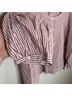 Tuckernuck Stripes Red White Blouse Size XXL - photo 4
