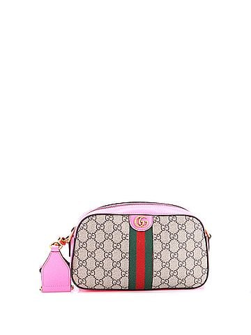 Gucci Ophidia Convertible Camera Bag GG Coated Canvas with Leather Small (view 1)