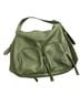 Macy's Green Leather Hobo One size - photo 1
