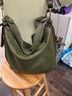 Macy's Green Leather Hobo One size - photo 5