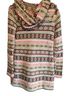 Sparrow 100% Lambswool Fair Isle Multi Color Coat Size S - photo 2