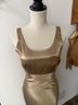 Erez Levy Gold Cocktail Dress Size 6 - photo 6