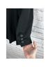 Elizabeth and James Solid Black Blazer Size XL - photo 6