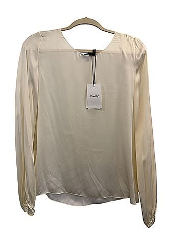 Theory Long Sleeve Blouse (view 1)