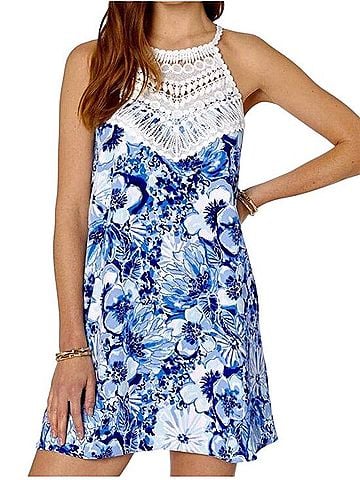 Lilly Pulitzer Pearl Shift Dress Casual Dress (view 1)