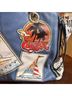 Brighton 100% Leather Blue Leather Shoulder Bag One size - photo 5