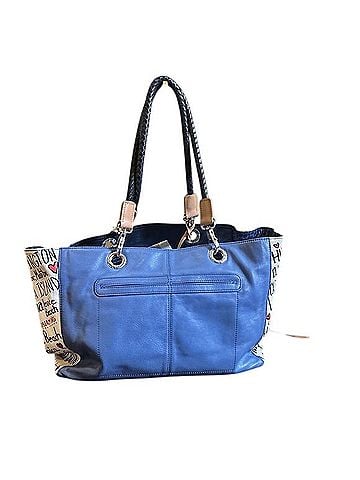 Brighton Fashionista Beverly Glam California Tote Leather Shoulder Bag (view 2)