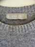 Everlane 100% Cashmere Gray Cashmere Pullover Sweater Size S - photo 3