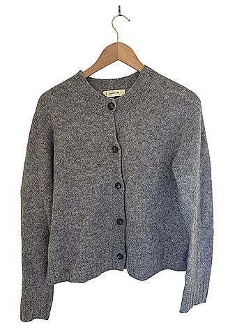 Everlane The Crew Cardigan in Alpaca Wool Cardigan (view 1)