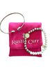 Rustic Cuff Silver White Belt One size - photo 1