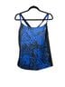 Lands' End Floral Blue Black Swimsuit Top Size 1X - photo 2