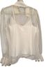 Peter Nygard White Blouse Size M - photo 2
