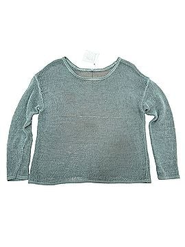 Wynne Layers Unstructured Open-Stitch Pullover Sweater (view 1)