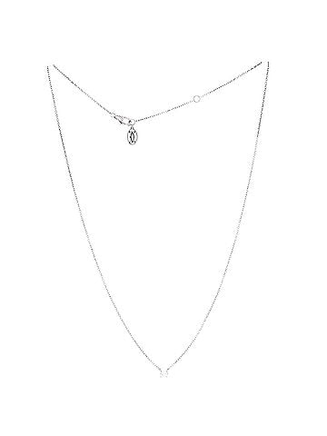 Cartier 1895 Solitaire Necklace 18K White Gold with RBC Diamond D/VVS1 0.20CT (view 2)