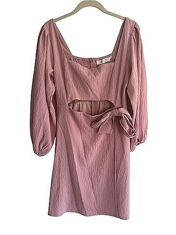 Astr Square Neck Cutout Mini Dress Casual Dress (view 1)