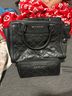 Michael Kors Solid Black Leather Satchel One size - photo 4