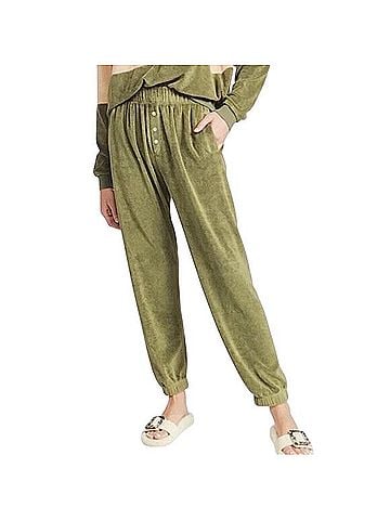 DONNI Terry Henley Jogger Casual Pants (view 1)