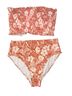 Xhilaration Floral Multi Color Two Piece Swimsuit Size M - photo 1
