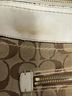 Coach Print Brown Tan Shoulder Bag One size - photo 8