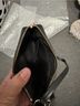 Coach Solid Brown Black Leather Wristlet One size - photo 7