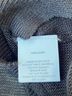 White + Warren Black Linen V-Neck Sweater Pullover Sweater - photo 4