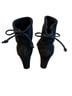 Stuart Weitzman Solid Black Ankle Boots Size 6 1/2 - photo 2