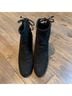 Stuart Weitzman Solid Black Ankle Boots Size 6 1/2 - photo 4