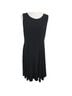 Jessica Howard 95% Polyester 5% Spandex 100% Polyester Solid Black Casual Dress Size 8 - photo 1