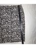 Ann Taylor Animal Print Black White Denim Skirt Size 6 - photo 5