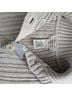 L.L.Bean Solid Stripes Gray Cardigan Size XS - photo 3