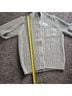 L.L.Bean Solid Stripes Gray Cardigan Size XS - photo 7