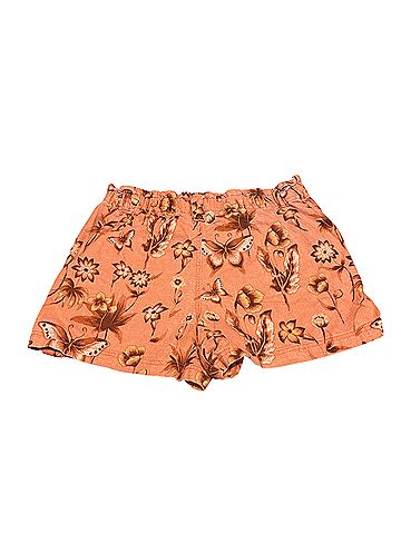 Anthropologie Jesse Floral Butterfly Utility High Rise Denim Shorts (view 2)