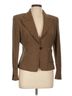 Giorgio Armani Houndstooth Brown Black Blazer Size 10 - photo 1