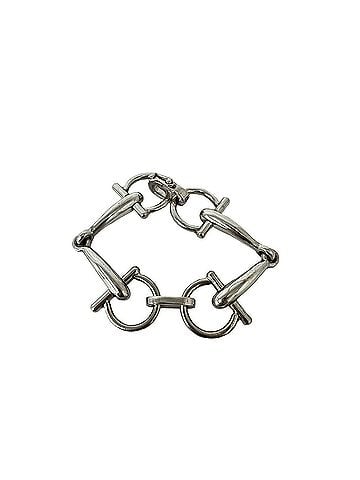 Gucci GUCCI Vintage Tom Ford Era Bracelet Horsebit Sterling Silver 925 Item No. 59842 (view 1)